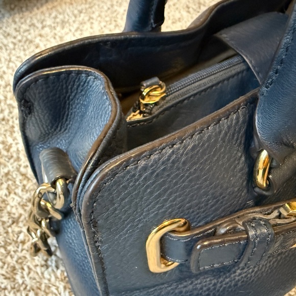 COPY - Royal Blue Micheal Kors Leather Handbag - Picture 2 of 14